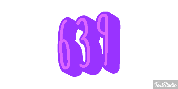 639 Text effect