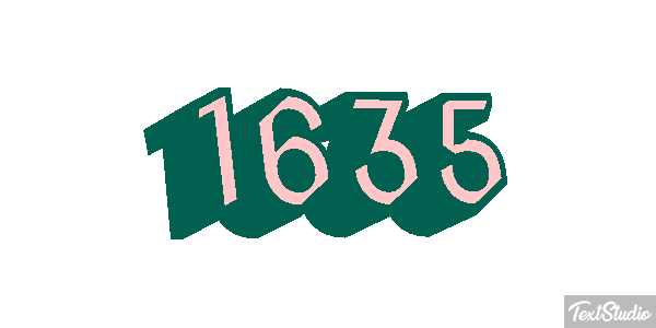 1635 Tekst effect
