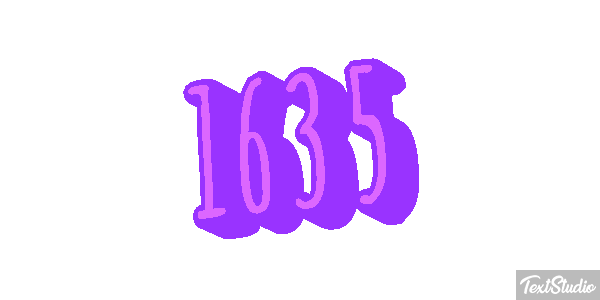 1635 Tekst effect