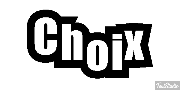 Choix Effet de texte
