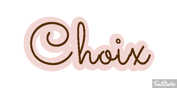 Choix Effet de texte
