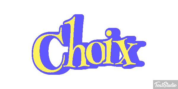 Choix Effet de texte