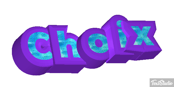Choix Effet de texte