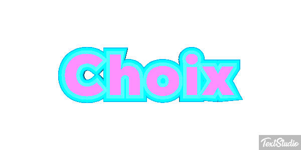 Choix Effet de texte