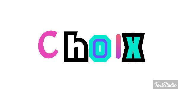 Choix Effet de texte