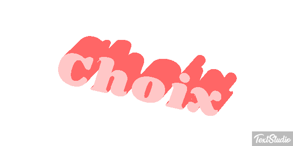 Choix Effet de texte