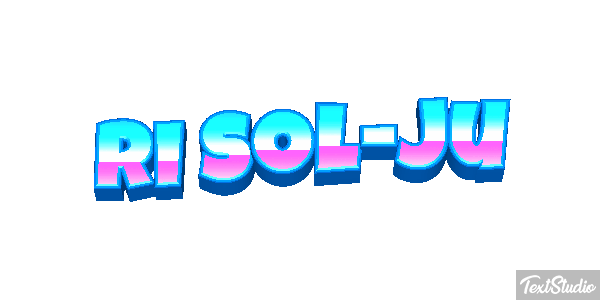 Ri Sol-ju Efecto de texto