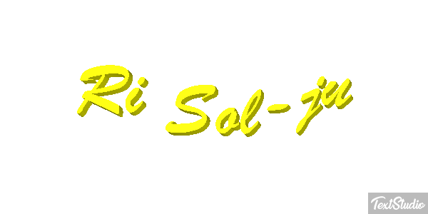 Ri Sol-ju Efecto de texto