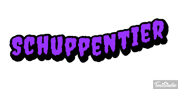 Schuppentier Efecto de texto