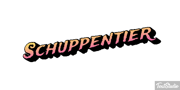 Schuppentier Efecto de texto
