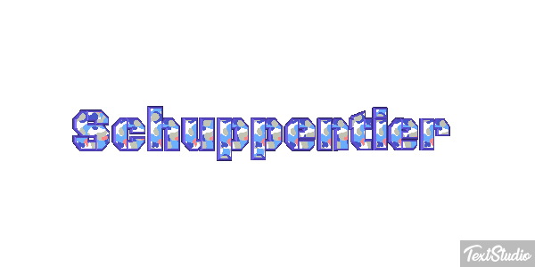 Schuppentier Efecto de texto