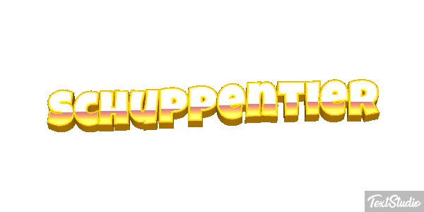 Schuppentier Efecto de texto