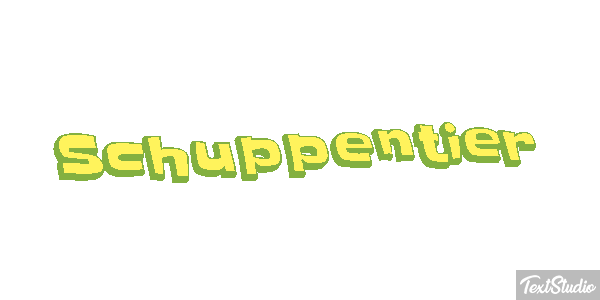 Schuppentier Efecto de texto