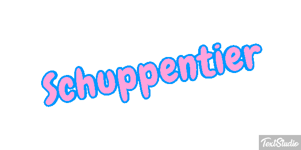 Schuppentier Efecto de texto