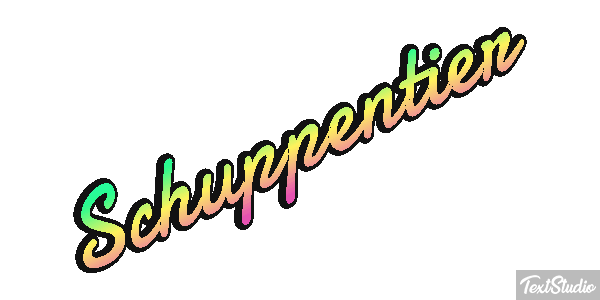 Schuppentier Efecto de texto