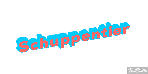 Schuppentier Efecto de texto