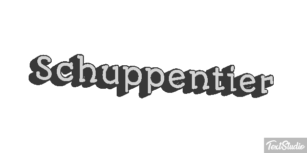 Schuppentier Efecto de texto