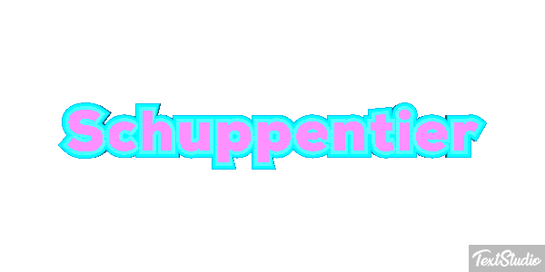 Schuppentier Efecto de texto