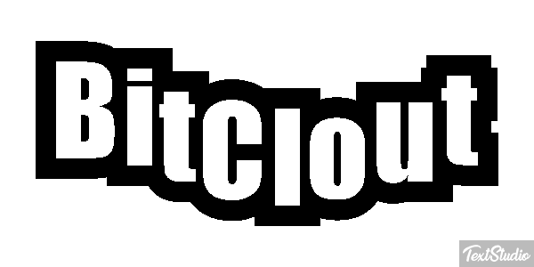 BitClout Effet de texte