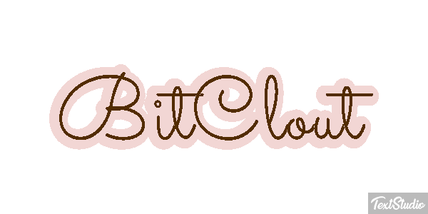 BitClout Effet de texte