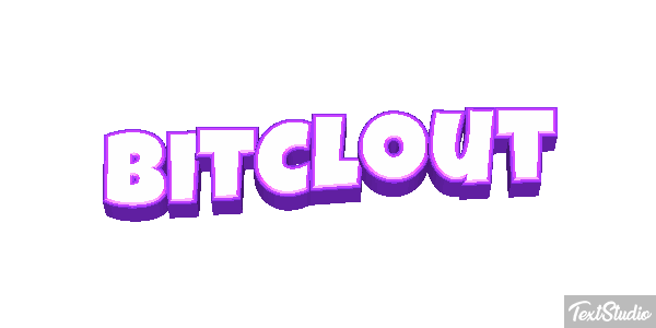 BitClout Effet de texte