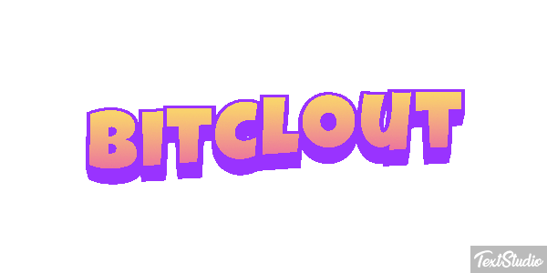 BitClout Effet de texte
