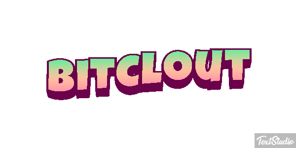 BitClout Effet de texte
