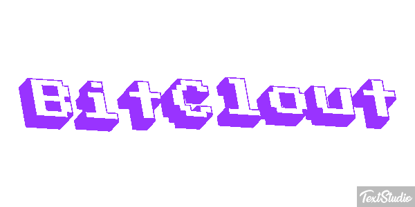 BitClout Effet de texte