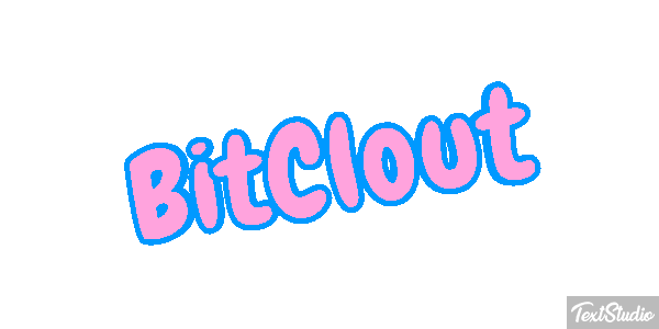 BitClout Effet de texte