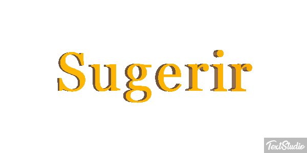 Sugerir Efecto de texto
