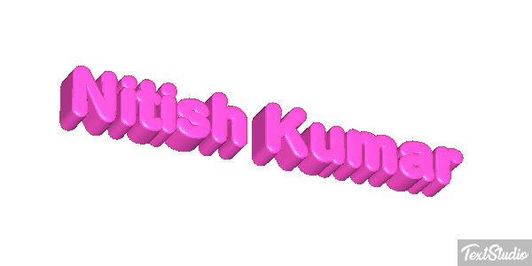 Nitish Kumar Текстовый эффект