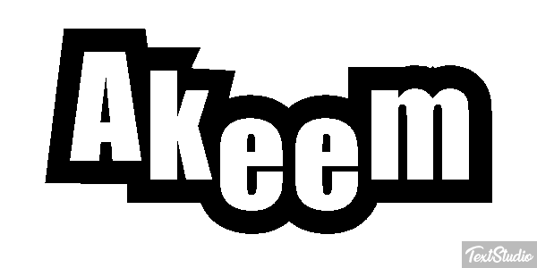 Akeem Text effect