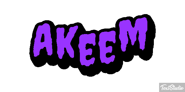 Akeem Text effect