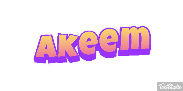 Akeem Text effect