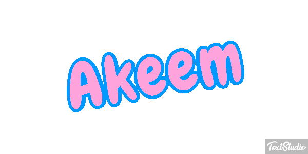 Akeem Text effect