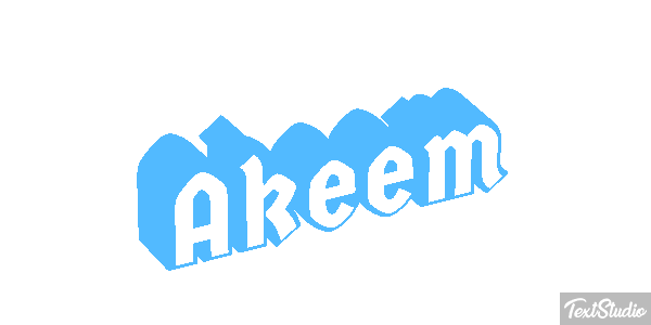 Akeem Text effect