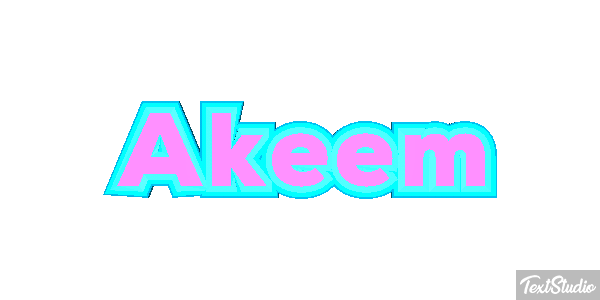 Akeem Text effect