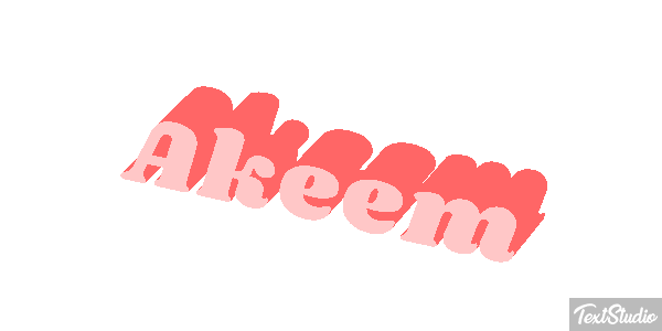 Akeem Text effect