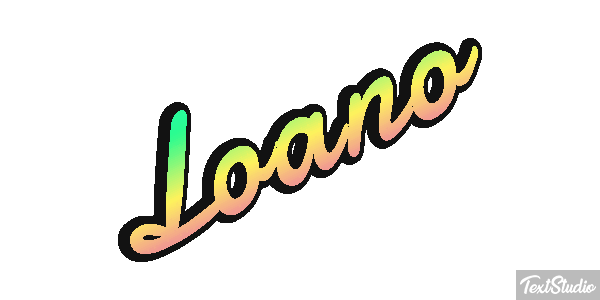 Loano Tekst effect