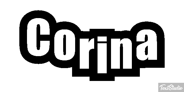 Corina Text effect