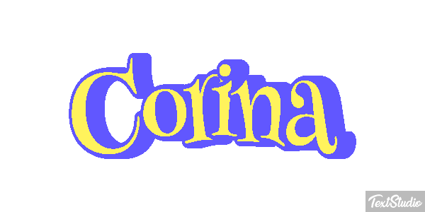 Corina Text effect