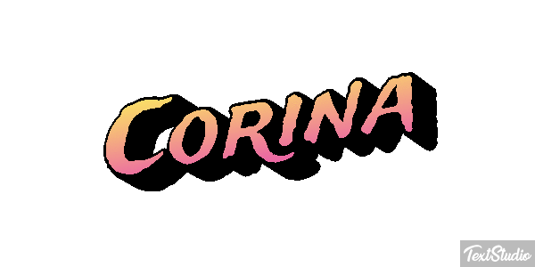 Corina Text effect