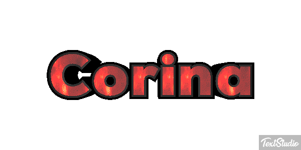 Corina Text effect