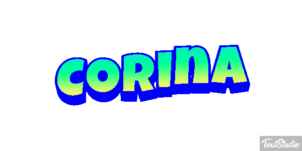 Corina Text effect
