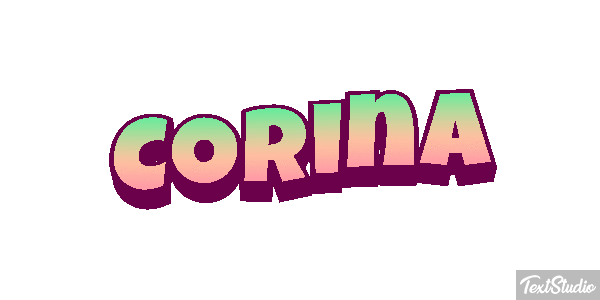 Corina Text effect