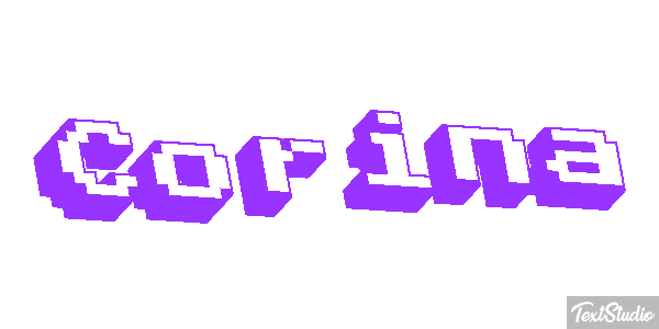 Corina Text effect