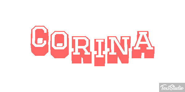 Corina Text effect