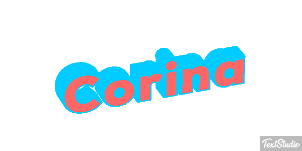 Corina Text effect