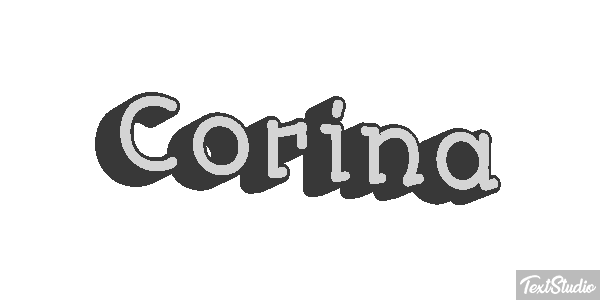 Corina Text effect