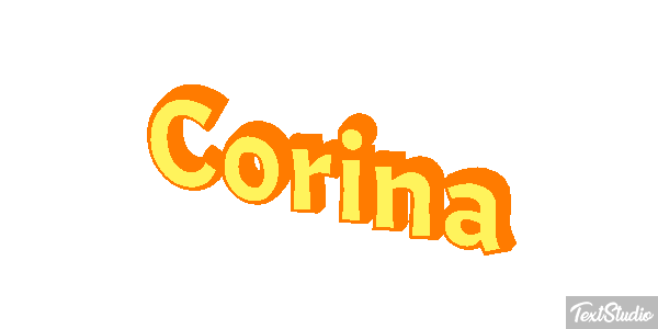 Corina Text effect